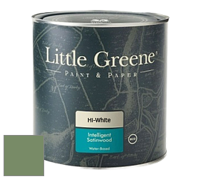 Краска Little Greene Intelligent Satinwood полуглянцевая моющаяся краска цвет NCS S 4030-G30Y 