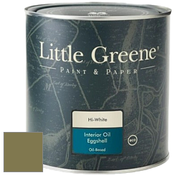 Краска Little Greene Interior Oil Eggshell полуматовая масляная краска цвет NCS S 5030-G70Y 