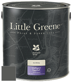 Краска Little Greene Intelligent Eggshell полуматовая моющаяся краска цвет LG227 Scree