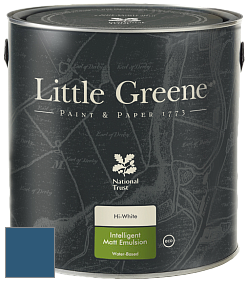 Краска Little Greene Ultimatt Intelligent Matt Emulsion матовая моющаяся краска цвет RAL 5009 