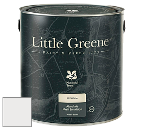 Краска Little Greene Absolute Matt Emulsion матовая краска для потолка цвет NCS S 0601-R 