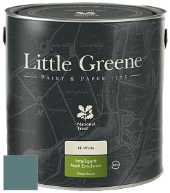 Краска Little Greene Ultimatt Intelligent Matt Emulsion матовая моющаяся краска цвет LGGr310 Tea with Florence