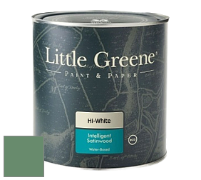 Краска Little Greene Intelligent Satinwood полуглянцевая моющаяся краска цвет NCS S 4030-G10Y 