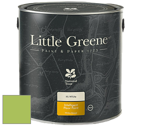 Краска Little Greene Intelligent Floor Paint полуглянцевая быстросохнущая краска цвет NCS S 1060-G40Y 