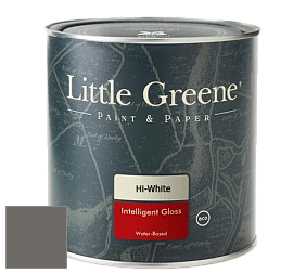 Краска Little Greene Intelligent Gloss глянцевая моющаяся краска цвет LG118 Dark Lead Colour