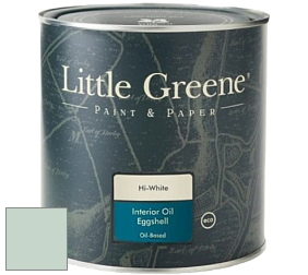 Краска Little Greene Interior Oil Eggshell полуматовая масляная краска цвет LG284 Aquamarine Mid