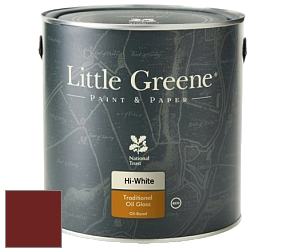 Краска Little Greene Traditional Oil Gloss высокоглянцевая масляная краска цвет LG15 Bronze Red