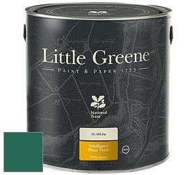 Краска Little Greene Intelligent Floor Paint полуглянцевая быстросохнущая краска цвет NCS S 5040-B90G 