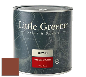 Краска Little Greene Intelligent Gloss глянцевая моющаяся краска цвет LG140 Tuscan Red