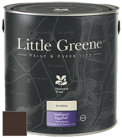 Краска Little Greene Intelligent Eggshell полуматовая моющаяся краска цвет RAL 8017 