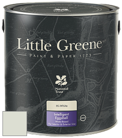 Краска Little Greene Intelligent Eggshell полуматовая моющаяся краска цвет NCS S 1005-G40Y 