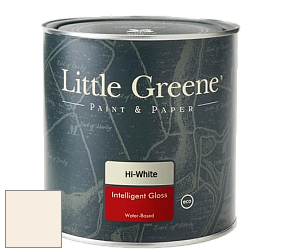 Краска Little Greene Intelligent Gloss глянцевая моющаяся краска цвет LG1 China Clay