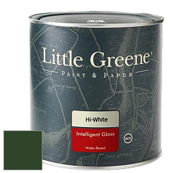 Краска Little Greene Intelligent Gloss глянцевая моющаяся краска цвет LG88 Dark Brunswick Green
