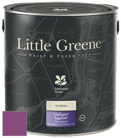 Краска Little Greene Intelligent Eggshell полуматовая моющаяся краска цвет NCS S 3055-R40B 