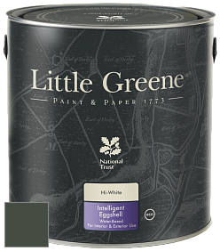 Краска Little Greene Intelligent Eggshell полуматовая моющаяся краска цвет NCS S 8010-G30Y 