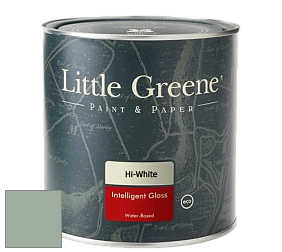 Краска Little Greene Intelligent Gloss глянцевая моющаяся краска цвет NCS S 3010-G10Y 