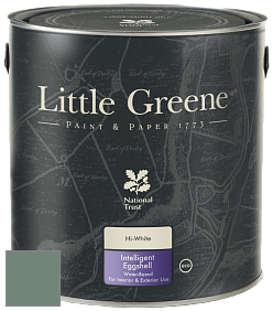 Краска Little Greene Intelligent Eggshell полуматовая моющаяся краска цвет LG304 Ambleside