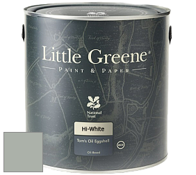 Краска Little Greene Tom’s Oil Eggshell полуматовая масляная краска цвет NCS S 3005-G20Y 