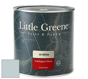 Краска Little Greene Intelligent Gloss глянцевая моющаяся краска цвет LG325 Bone China Blue - Faint