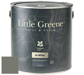 Краска Little Greene Tom’s Oil Eggshell полуматовая масляная краска цвет NCS S 6005-G50Y 
