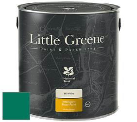 Краска Little Greene Intelligent Floor Paint полуглянцевая быстросохнущая краска цвет NCS S 4050-B90G 
