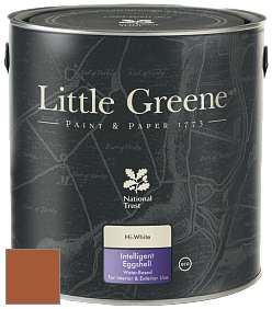 Краска Little Greene Intelligent Eggshell полуматовая моющаяся краска цвет NCS S 3560-Y50R 