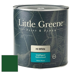 Краска Little Greene Intelligent Satinwood полуглянцевая моющаяся краска цвет RAL 6035 