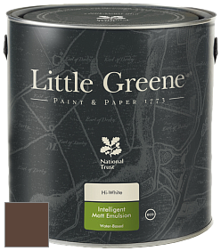 Краска Little Greene Ultimatt Intelligent Matt Emulsion матовая моющаяся краска цвет LG345 GANACHE