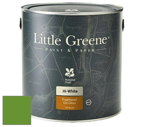 Краска Little Greene Traditional Oil Gloss высокоглянцевая масляная краска цвет NCS S 2075-G30Y 