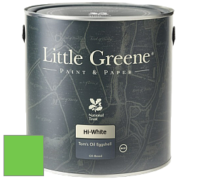Краска Little Greene Tom’s Oil Eggshell полуматовая масляная краска цвет LG199 Phthalo Green