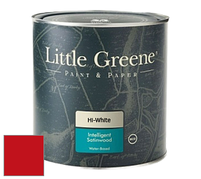 Краска Little Greene Intelligent Satinwood полуглянцевая моющаяся краска цвет RAL 3020 