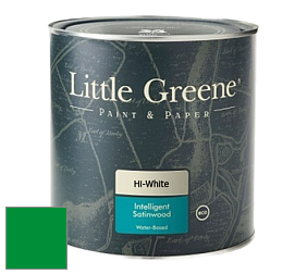 Краска Little Greene Intelligent Satinwood полуглянцевая моющаяся краска цвет RAL 6037 