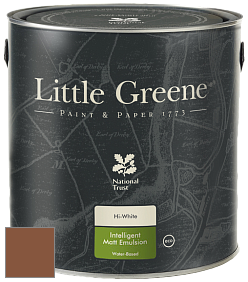 Краска Little Greene Ultimatt Intelligent Matt Emulsion матовая моющаяся краска цвет LG343 MUSCOVADO