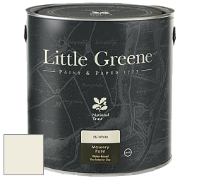 Краска Little Greene Intelligent Masonry Paint матовая колеруемая краска цвет LG268 Green Stone - Pale