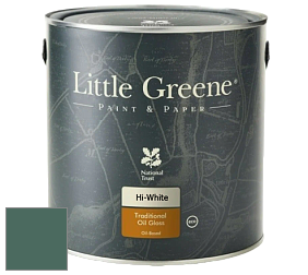 Краска Little Greene Traditional Oil Gloss высокоглянцевая масляная краска цвет NCS S 6020-B90G 