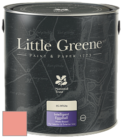 Краска Little Greene Intelligent Eggshell полуматовая моющаяся краска цвет NCS S 1040-Y80R 