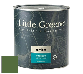 Краска Little Greene Intelligent Satinwood полуглянцевая моющаяся краска цвет NCS S 4550-G30Y 