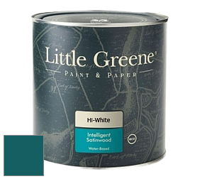 Краска Little Greene Intelligent Satinwood полуглянцевая моющаяся краска цвет NCS S 5540-B30G 