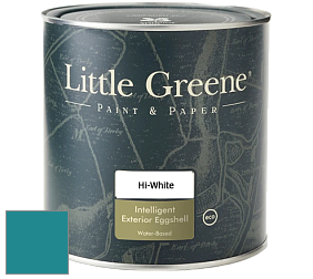 Краска Little Greene Intelligent Exterior Eggshell полуматовая водная краска цвет RAL 5018 