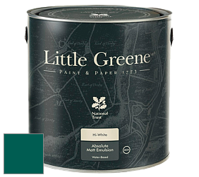 Краска Little Greene Absolute Matt Emulsion матовая краска для потолка цвет RAL 6026 
