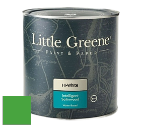 Краска Little Greene Intelligent Satinwood полуглянцевая моющаяся краска цвет RAL 6018 