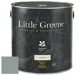 Краска Little Greene Intelligent Masonry Paint матовая колеруемая краска цвет NCS S 4005-B80G 