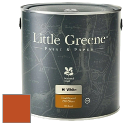 Краска Little Greene Traditional Oil Gloss высокоглянцевая масляная краска цвет RAL 2001 