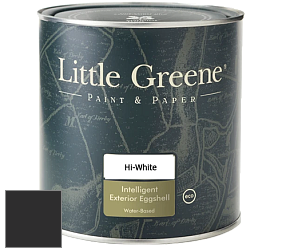 Краска Little Greene Intelligent Exterior Eggshell полуматовая водная краска цвет LG228 Lamp Black