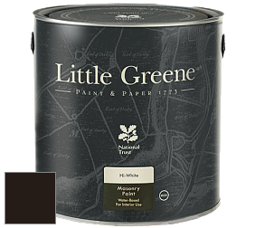 Краска Little Greene Intelligent Masonry Paint матовая колеруемая краска цвет LGSt124 Chocolate Colour
