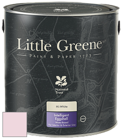 Краска Little Greene Intelligent Eggshell полуматовая моющаяся краска цвет NCS S 0515-R20B 