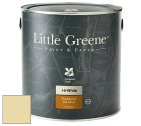 Краска Little Greene Traditional Oil Gloss высокоглянцевая масляная краска цвет NCS S 1020-G90Y 