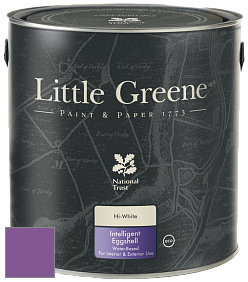 Краска Little Greene Intelligent Eggshell полуматовая моющаяся краска цвет NCS S 3055-R50B 