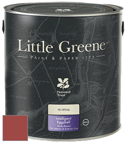 Краска Little Greene Intelligent Eggshell полуматовая моющаяся краска цвет NCS S 3060-Y90R 