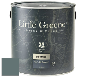 Краска Little Greene Tom’s Oil Eggshell полуматовая масляная краска цвет NCS S 6010-B50G 